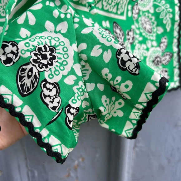 Zara Cotton Handkerchief Shorts, size Small - Picture 7 of 9